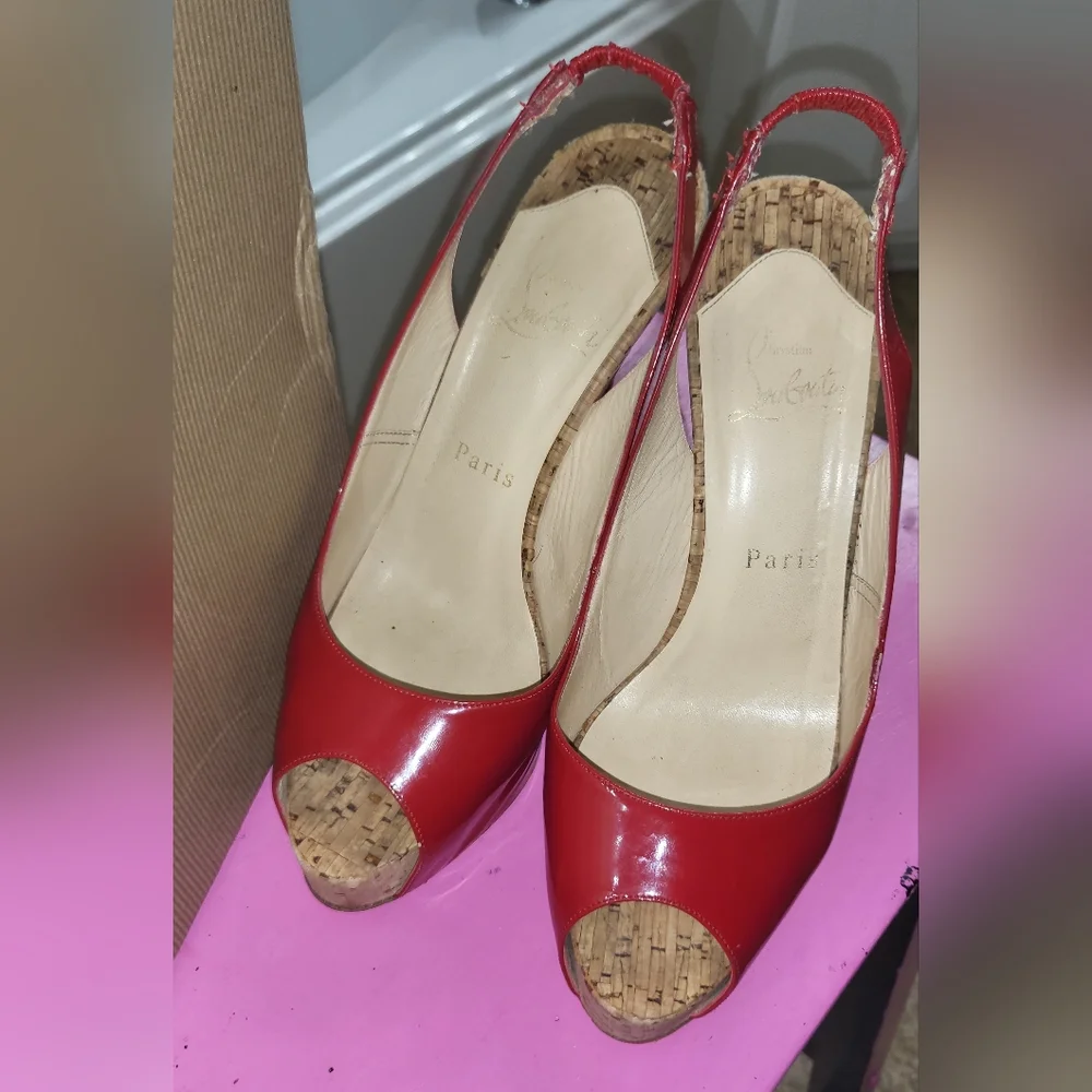 Christian Louboutin Red Heels - Picture 11 of 14